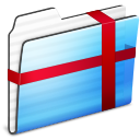 Package Folder Stripe Sidebar Icon 128x128 png
